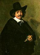 Frans Hals mansportratt France oil painting artist